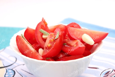geschnittene tomate
