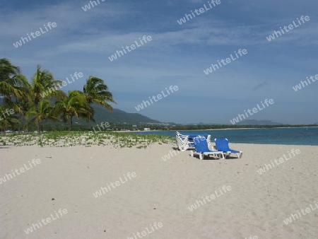 Dominikanische Republik, karibischer Strand