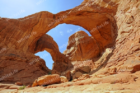 "Double Arch" Arches Nationalpark, Utah, USA