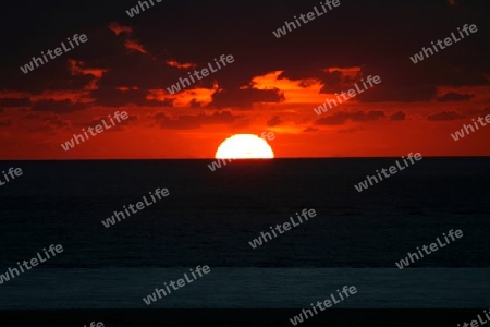 Sonnenuntergang am Atlantik