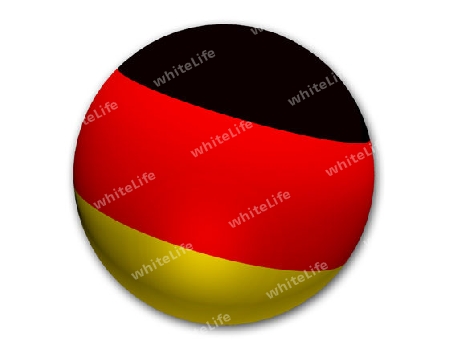 Germany sketch shown as a planet, ball for your presentation