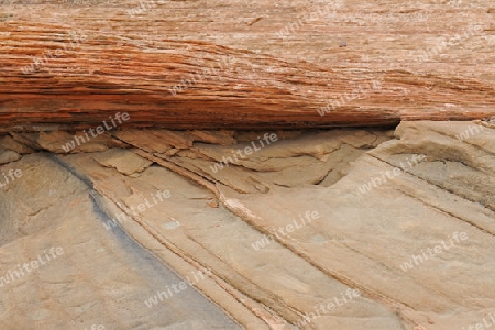 verschiedene Sandsteinschichten, Arizona, USA