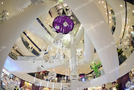 Das Shopping Centre Siam Paragon im Stadtgebiet von Siam und Pratunam im Zentrum der Hauptstadt Bangkok von Thailand in Suedostasien.