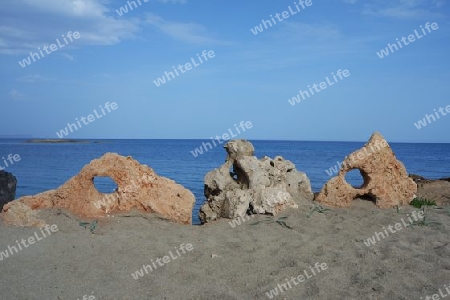 Steine am Meer