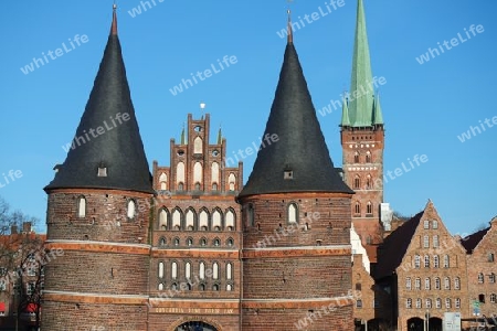 Lübecker Altstadt mit Holstentor