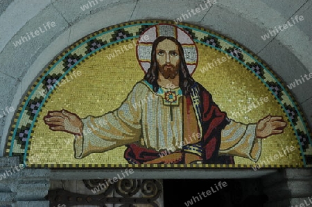 Jesusbild in Mosaiken