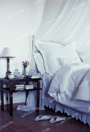 Romantisches Bett
