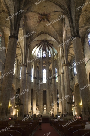Barcelona - gotische Kathedrale Santa Maria del Mar