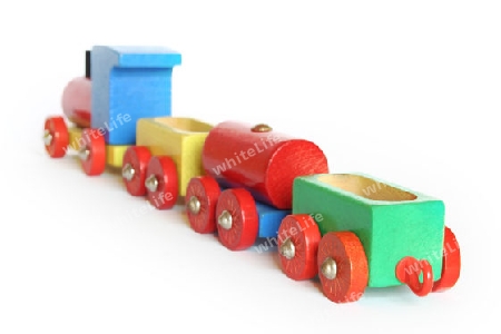 Kinder Holzeisenbahn