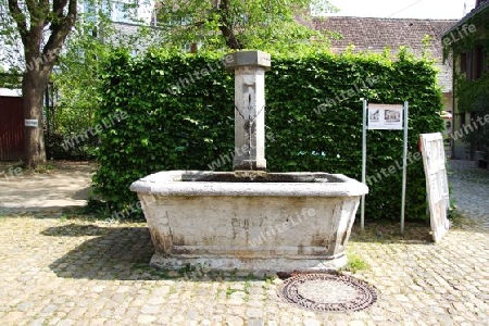 alter Brunnen in Staufen