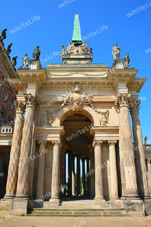Das Neue Palais in Potsdam- Sanssouci