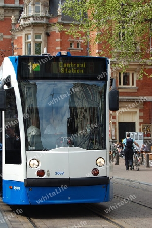 Tram, Leidseplein, Amsterdam, Centraal Station