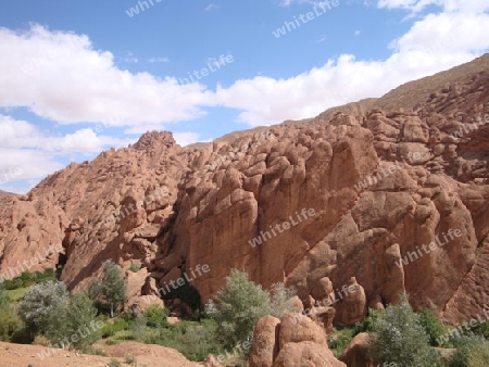 Kahle Berge in Marokko