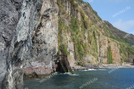Madeira, Steilhang an der Südküste