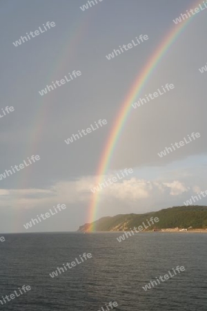 Regenbogen an der Ostsee