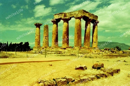 Korinth Apollon Tempel