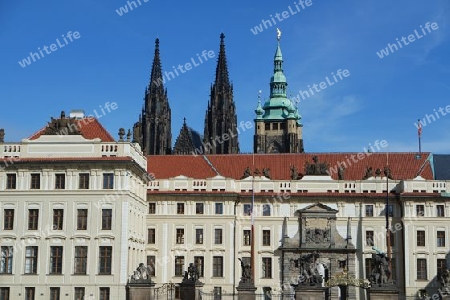 Burg Fragment in Prag