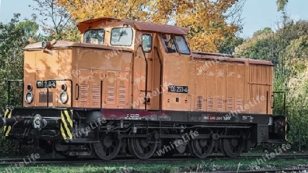 Rangierlokomotive von LOB Babelsberg, Baujahr 1970