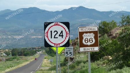 Route 66 Schild New Mexico 2