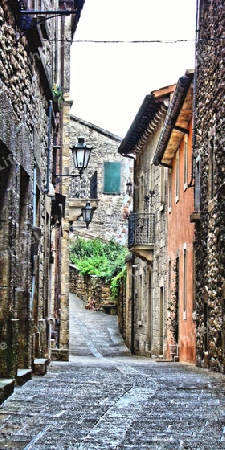 Gasse in San Marino