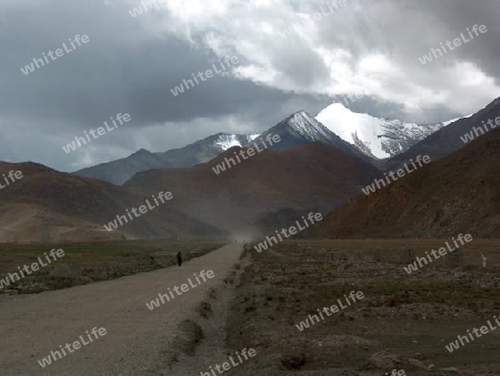 Weisser Berg in Tibet