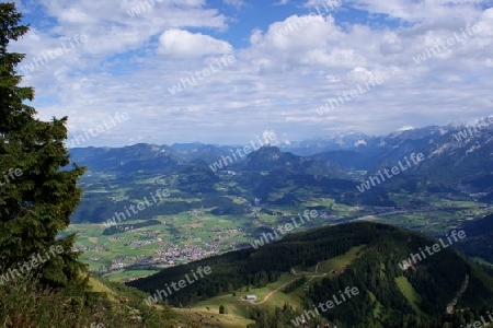 Blick in das Salzburger Land