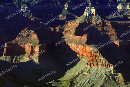 Sonnenuntergang Yavapai Point, Grand Canyon South Rim, Sued Rand, Arizona, Suedwesten, USA