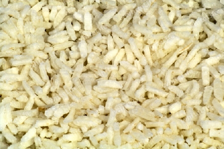 White Rice Background