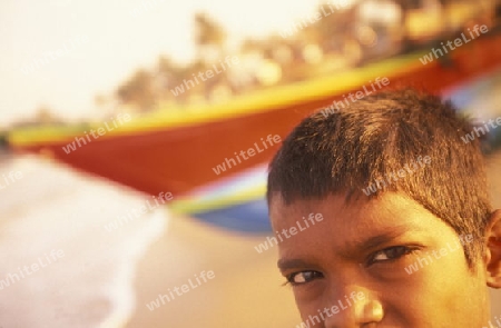 Asien, Indischer Ozean, Sri Lanka,
Ein Fischer Strand beim Kuestendorf Hikkaduwa an der Suedwestkueste von Sri Lanka. (URS FLUEELER)







