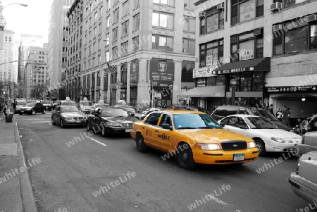Yellow New York Taxi