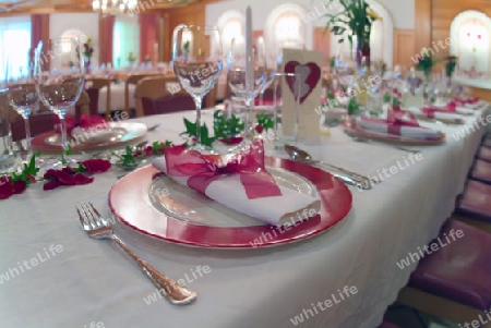 Tisch Dekoration