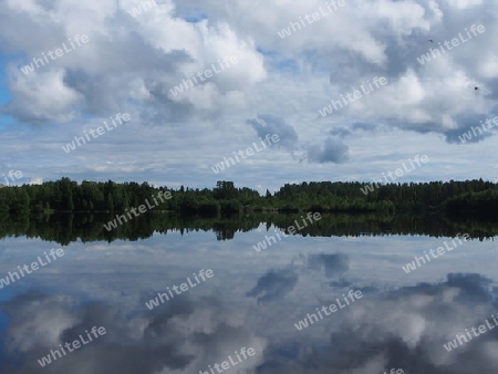 Spiegelbild im See
