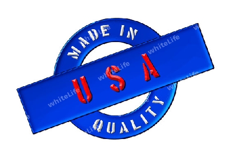 Made in America - Quality seal for your website, web, presentation
