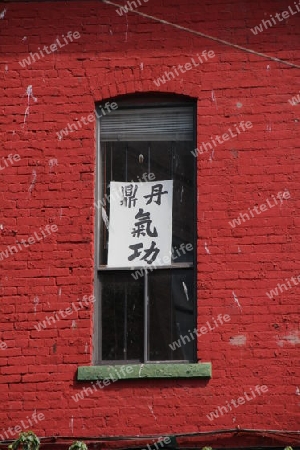 Fenster in Chinatown