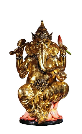 statue einer indischen gottheit