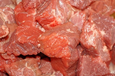 geschnittenes goulaschfleisch