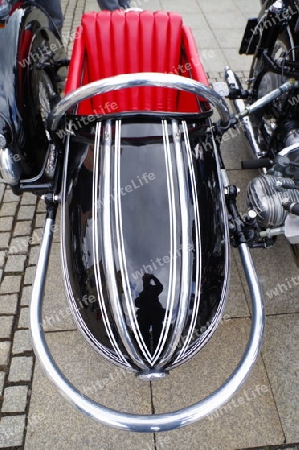 Motorrad-Beiwagen Oldtimer