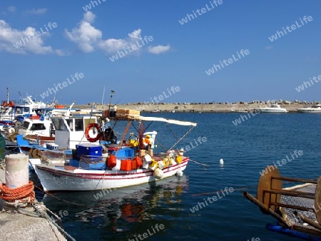 Boote im Hafen von Ierapetra
