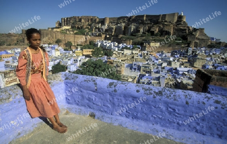 the Fort of the city of  Jodhpur in the province of Rajasthan in India.