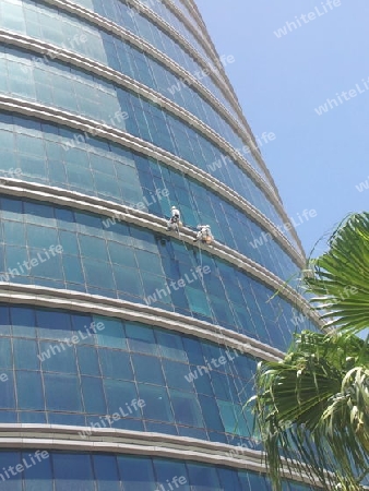 Fensterputzer in Dubai