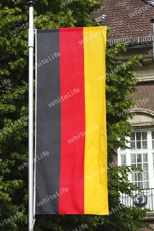 Deutschland Flagge, Bremen, Deutschland, Europa 