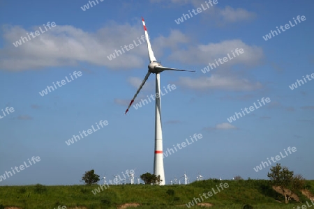 Windkraftanlage in Ostfriesland