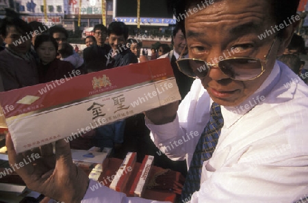a alkohol and tabaco Fair in the city of Nanchang in the provinz Jiangxi in central China.