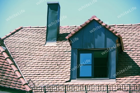 Hausdach mit Gaubenfenster