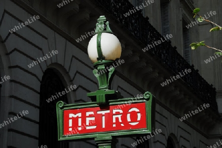 Metrostation in Paris