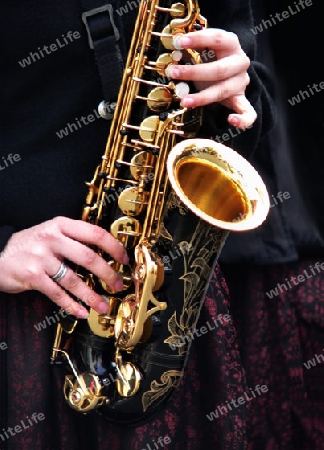 Tradition mit Saxophon