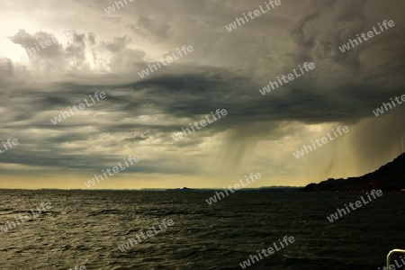 Gewitter auf dem Gardasee
