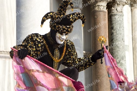 Venedig - Clown von dem Karneval