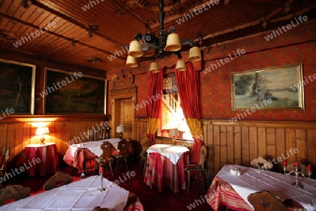 a Hotel in the Village of Turckheim in the province of Alsace in France in Europe