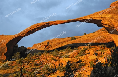 Landscape arch, Arches Nationalpark, USA